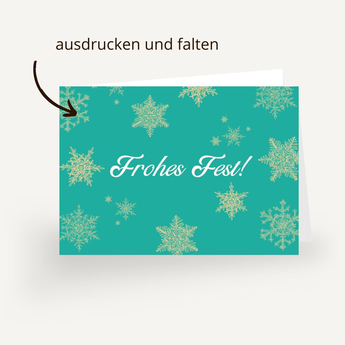 50 Euro Gutschein - Frohes Fest