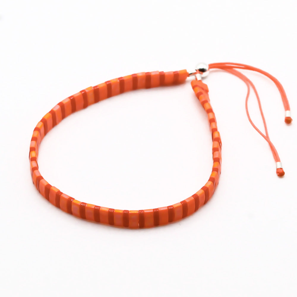 Breites damen Armband rot