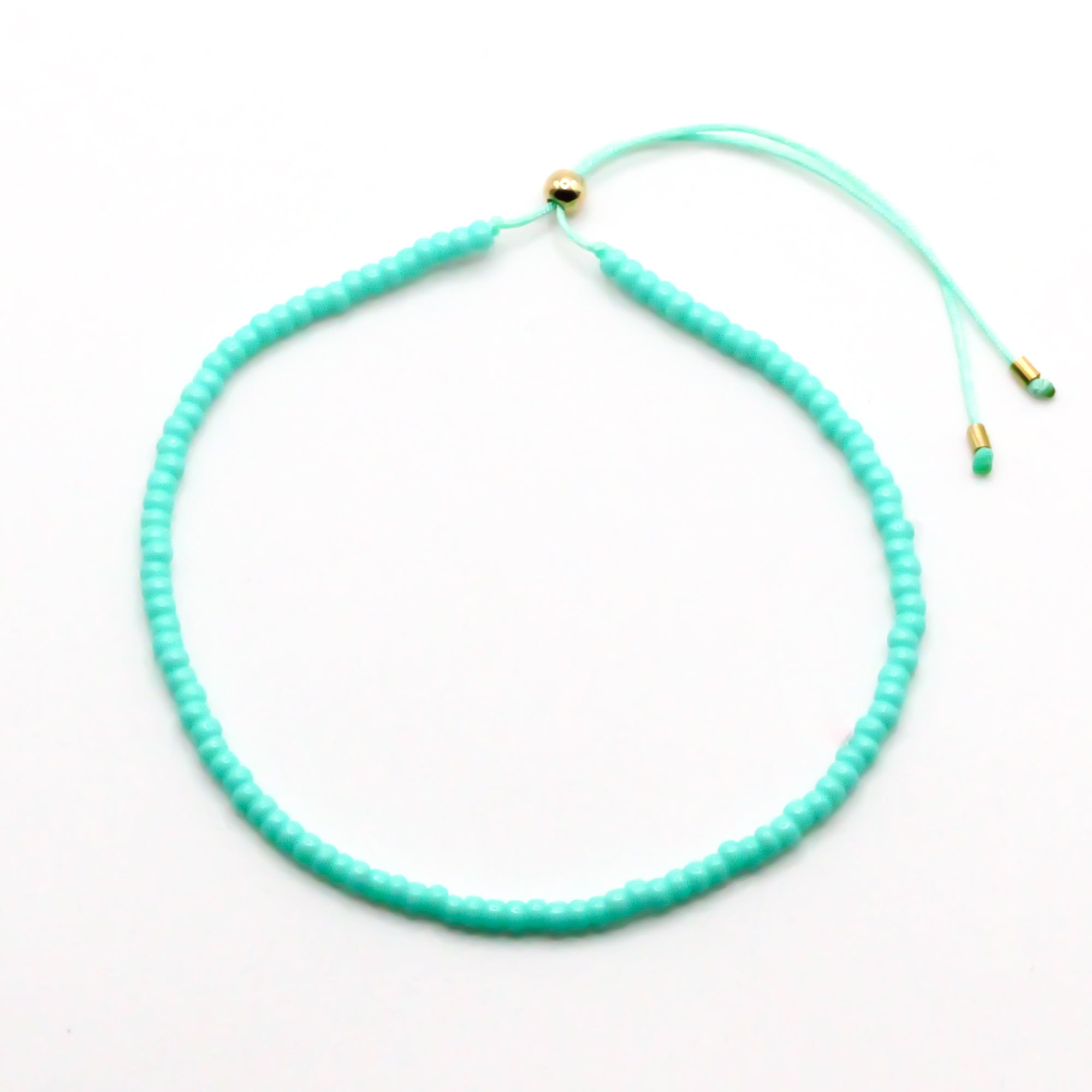 perlenarmband türkis