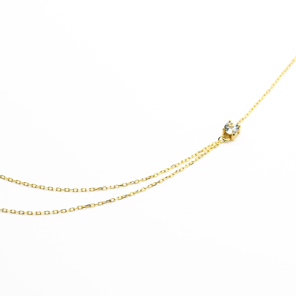 Halskette aus recyceltem Gold