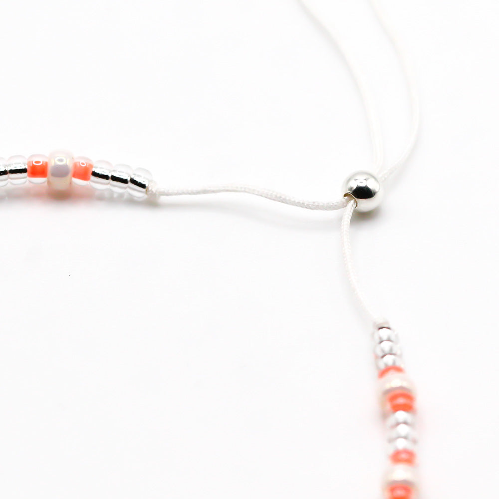 Sommer Perlenarmband Flamingo Beach