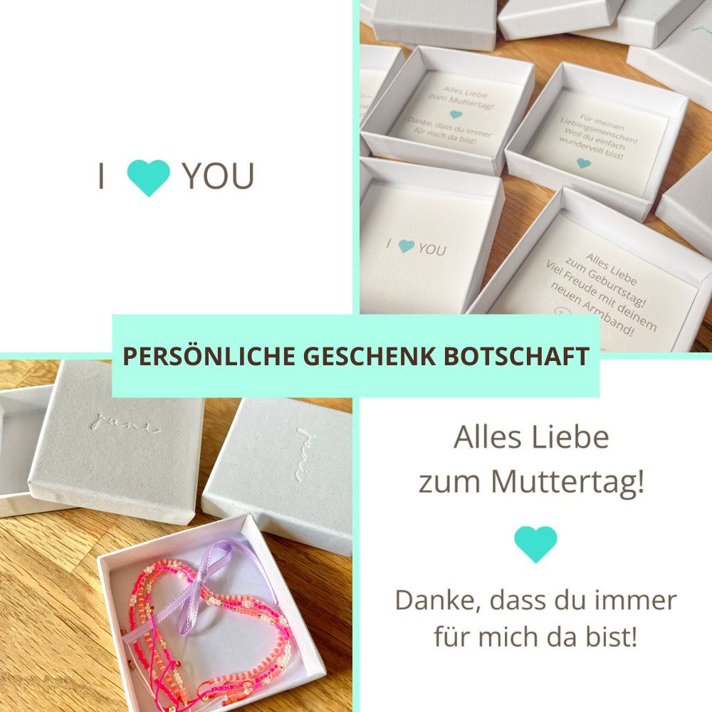 Schwarzes Perlenarmband Chloé