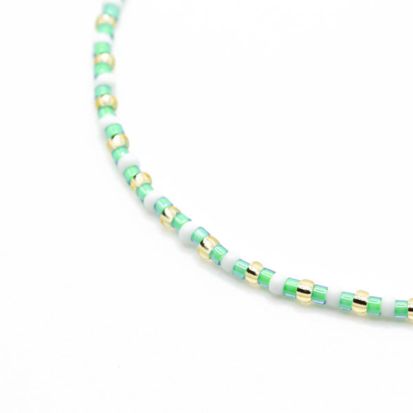 Sommer Perlenarmbänder Set Türkis