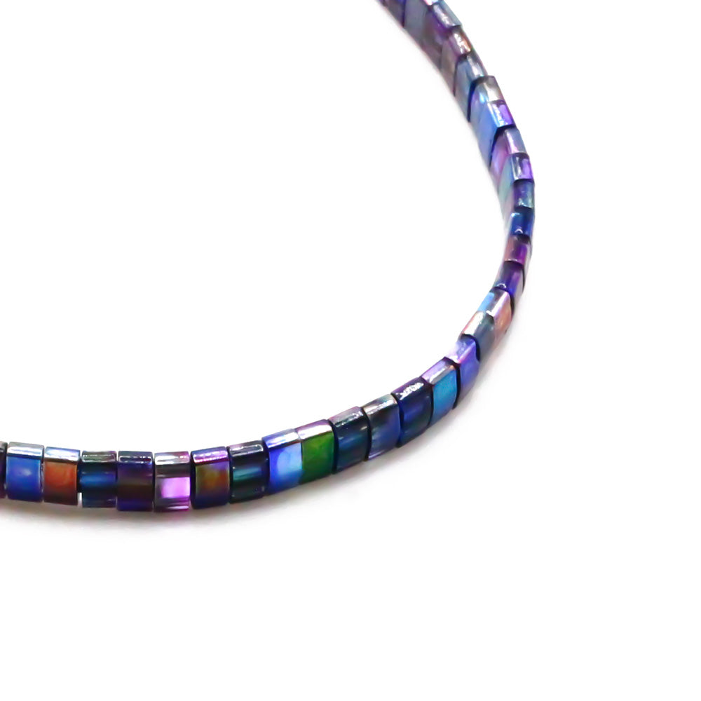 Mermaid Perlenarmband blau