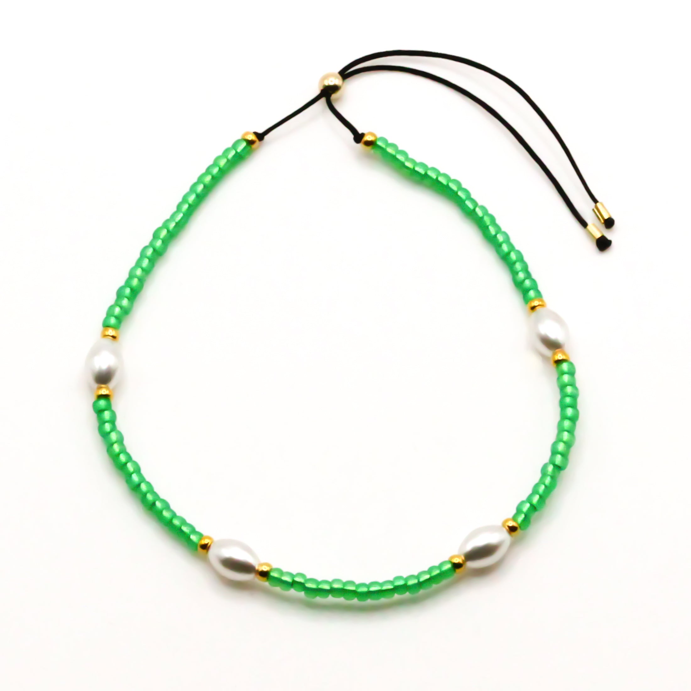 Tila Armbandset Silk Emerald