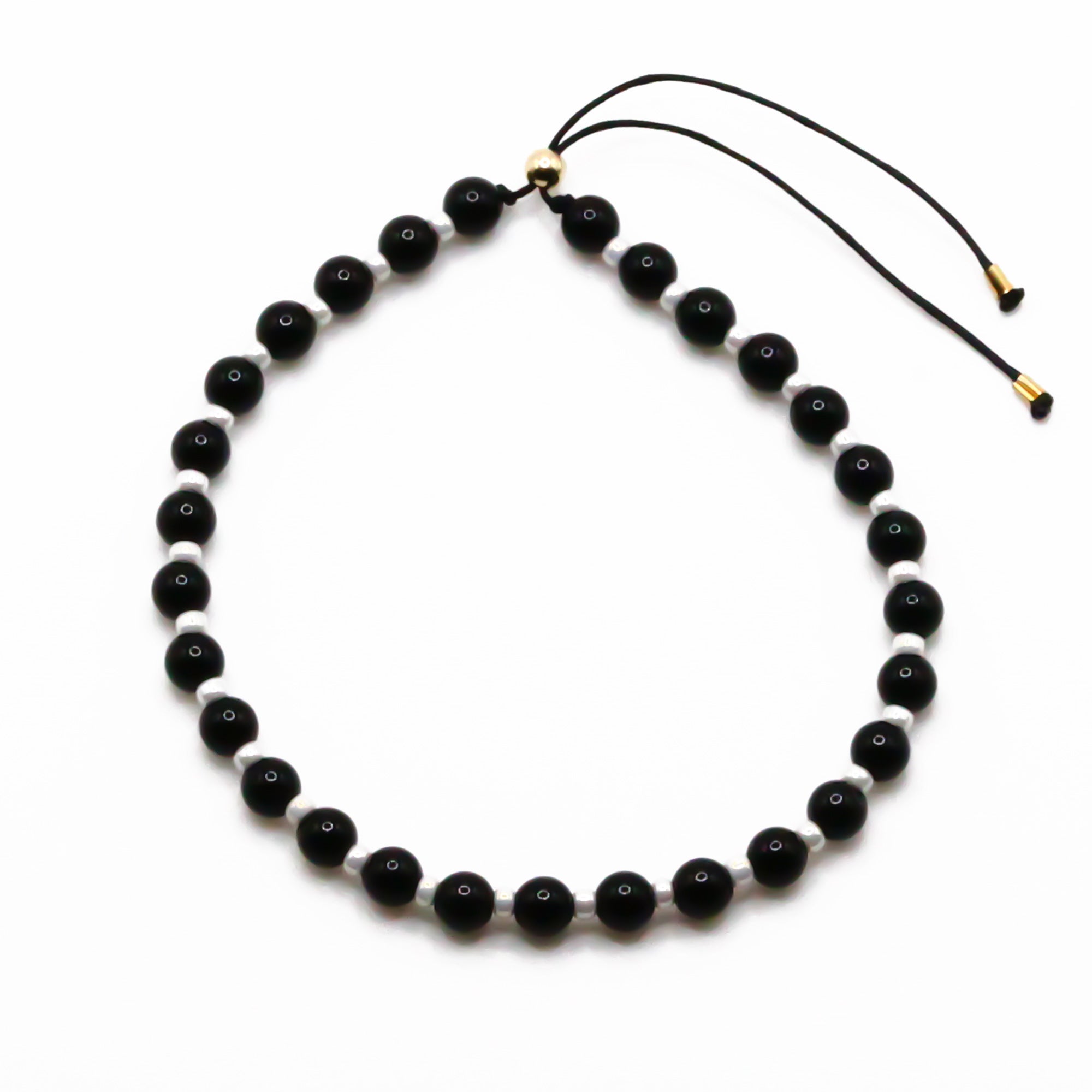 Perlenarmband YinYang