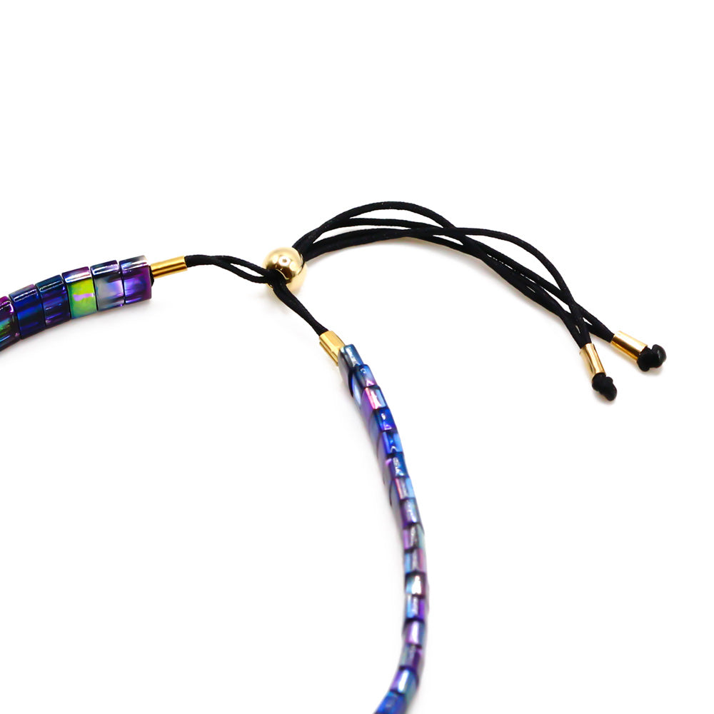 Mermaid Perlenarmband blau grün