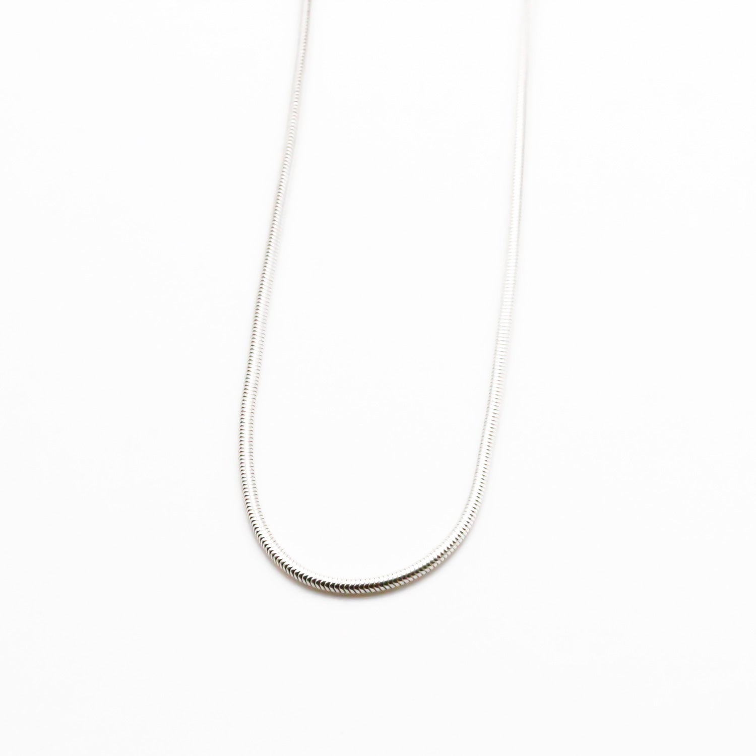 Schlangenkette-Silber