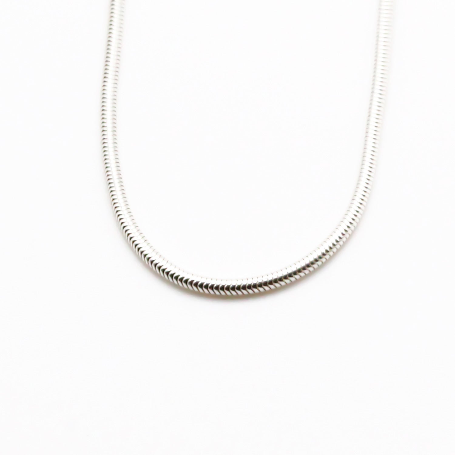 Silber Halskette Schlangenkette