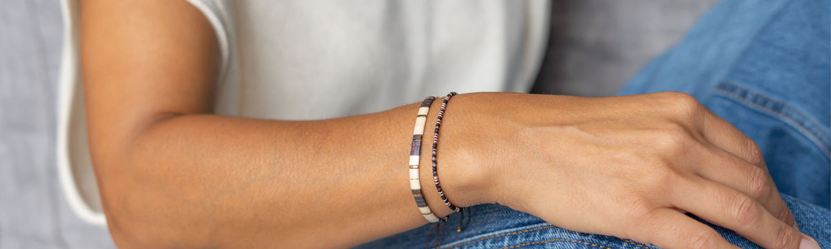 damen perlenarmbänder herbst