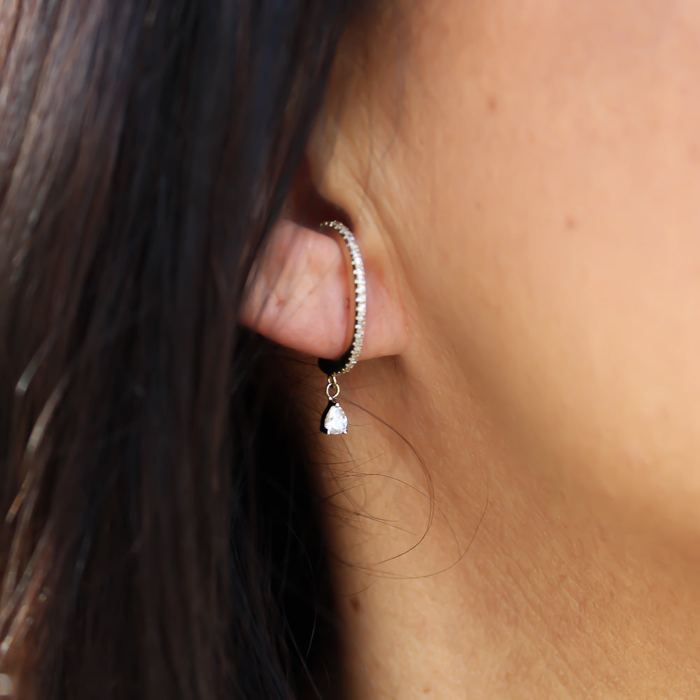 Wasserfeste Ohrringe Gold