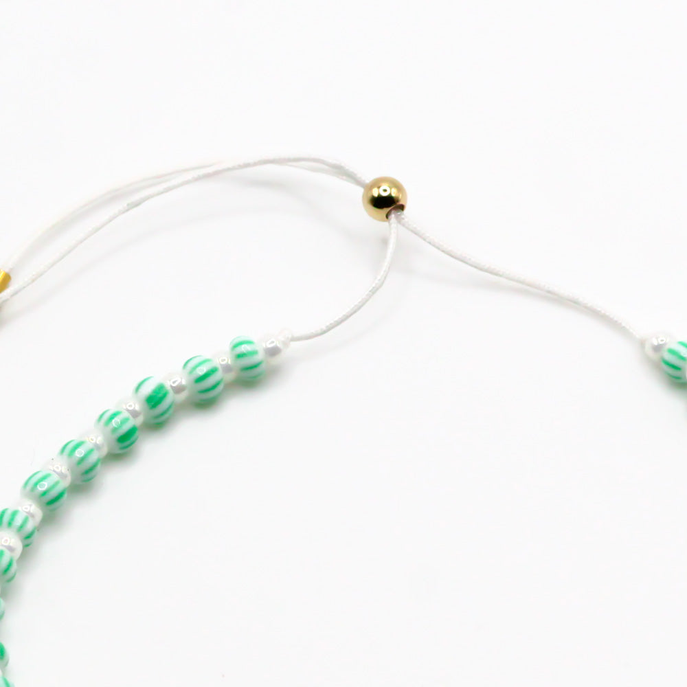 verstellbares perlenarmband