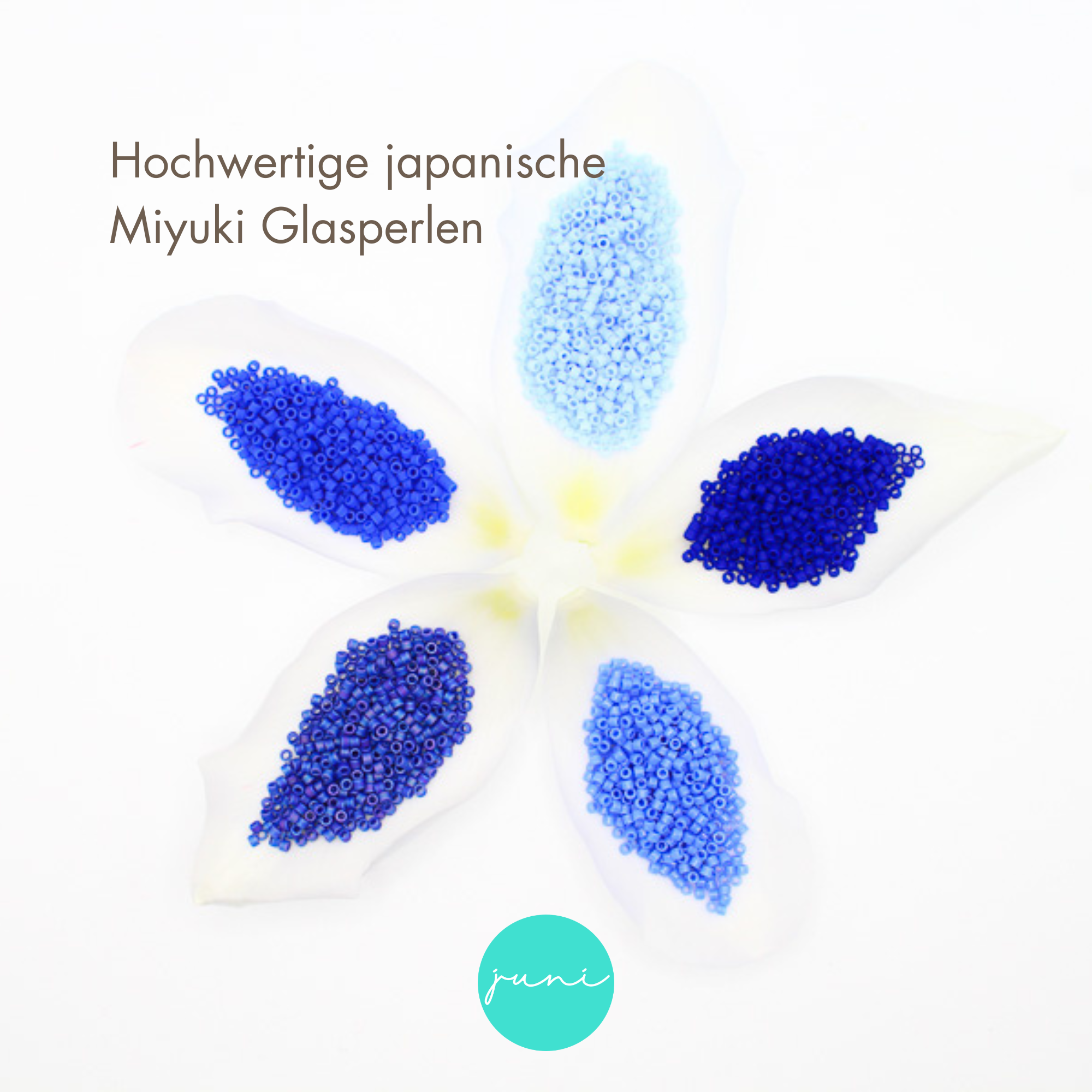 Breites Perlenarmband Coco rouge / bleu