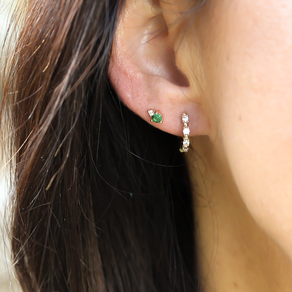 Wasserfeste Ohrringe Gold