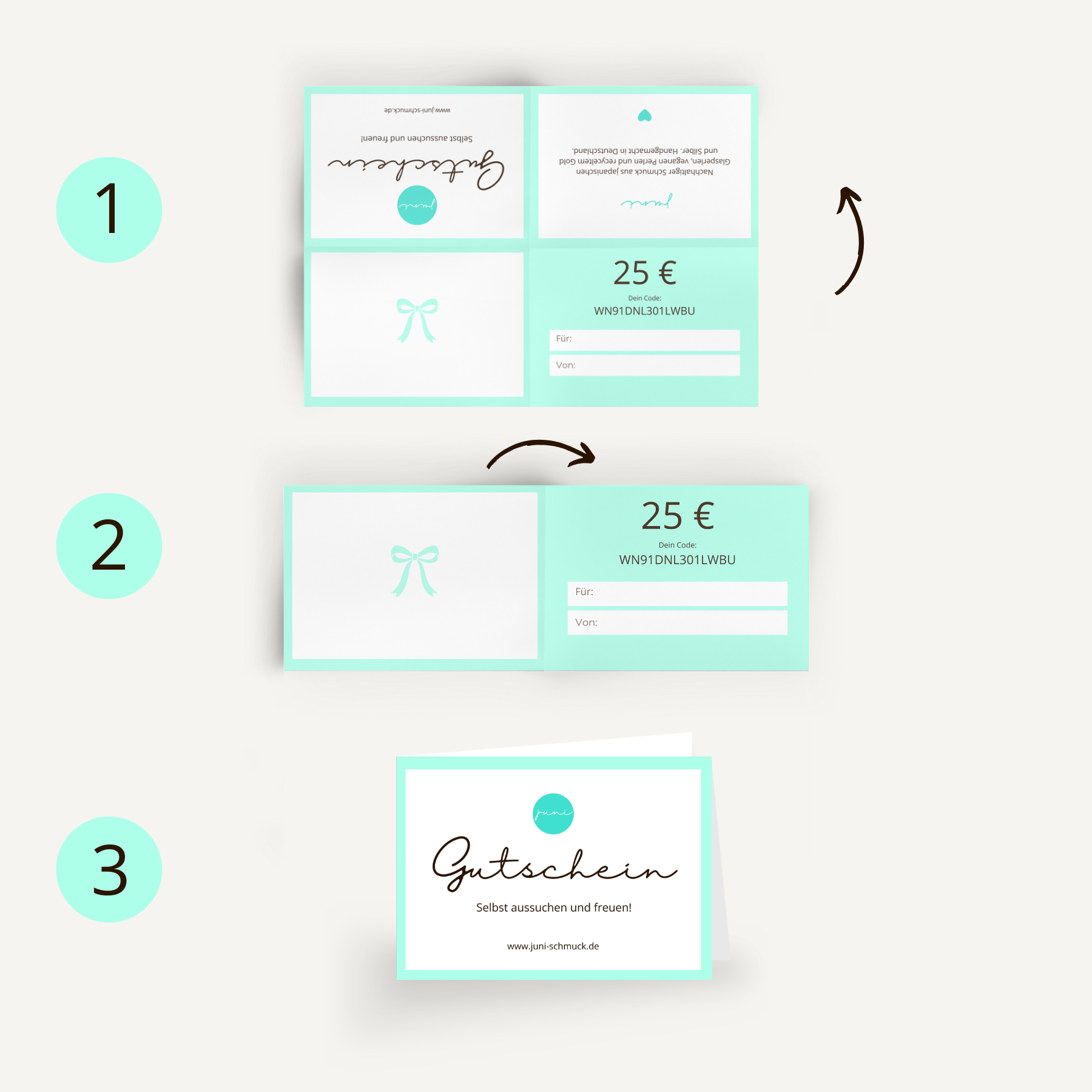 25 Euro Gutschein - neutral