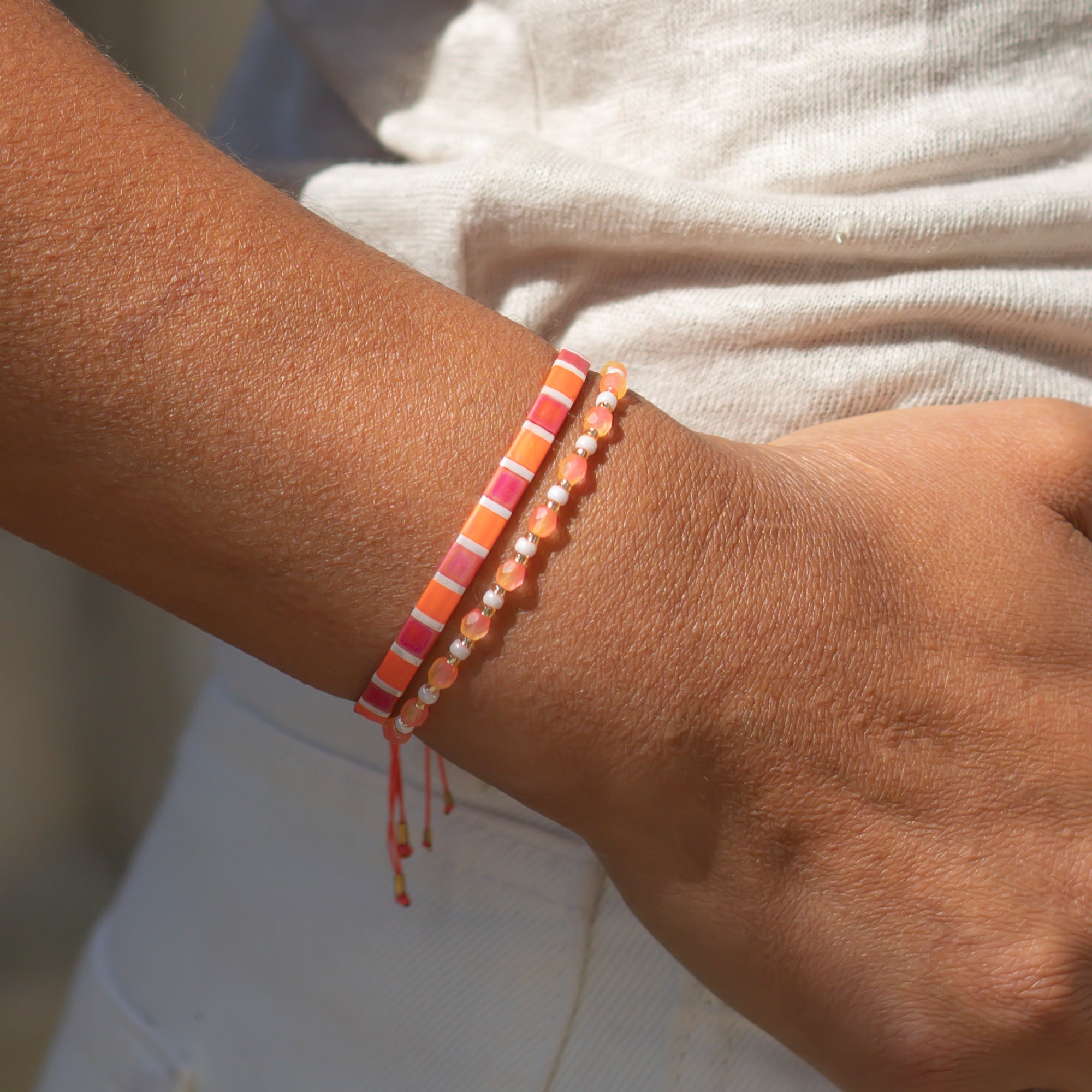 Tila Armband Sunset Glow / Set