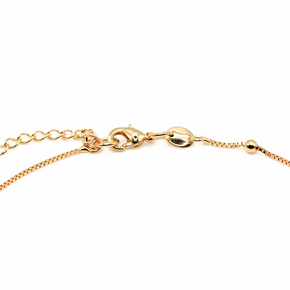 Fußkette 18K Goldfilled mit Gold Kugeln
