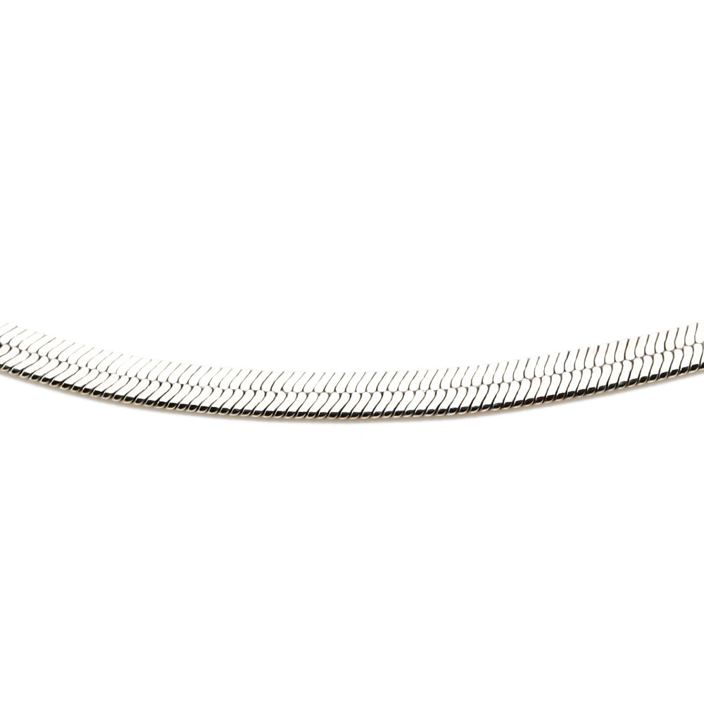 Fußkette Rhodium