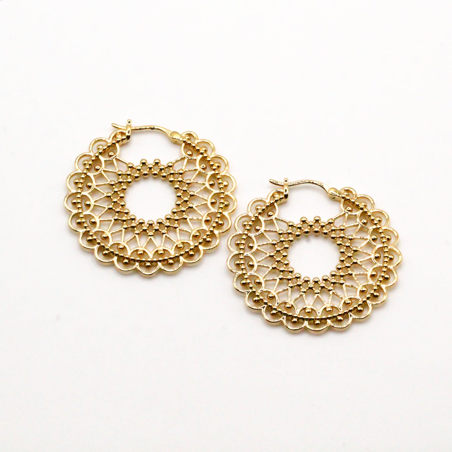 Boho Ohrringe Gold
