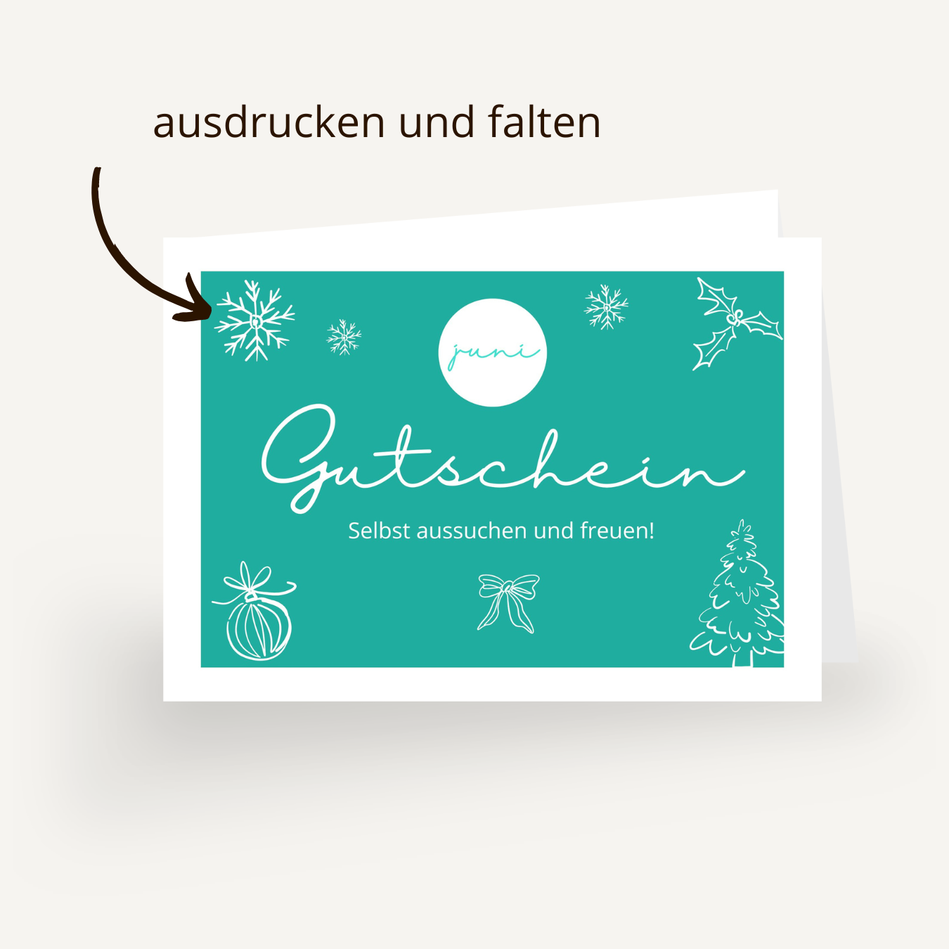 50 Euro Gutschein - Weihnachten