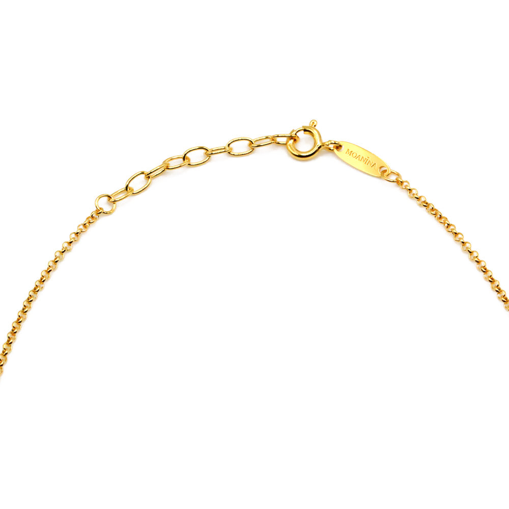 Halskette aus recyceltem Gold