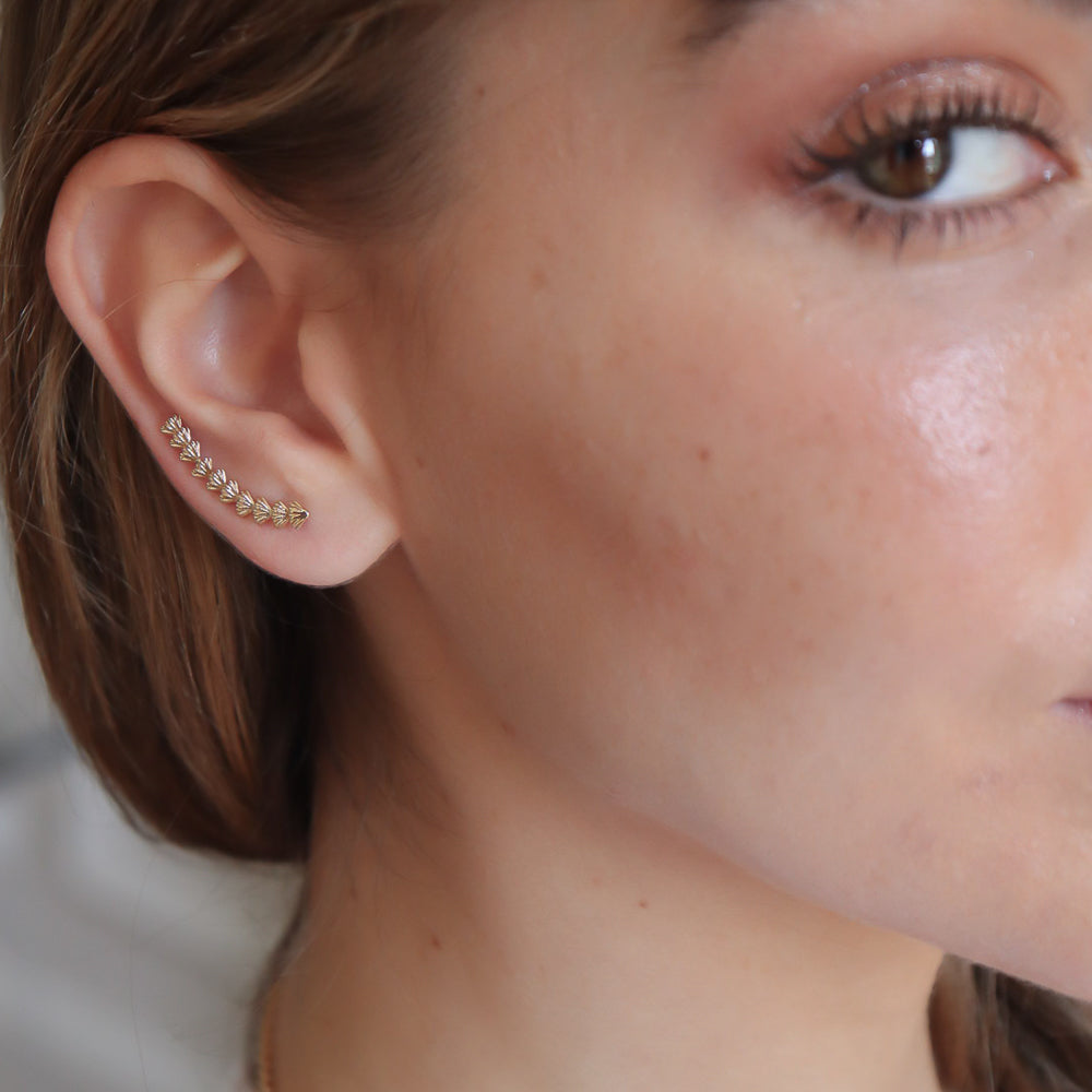 Wasserfeste Ohrringe Gold