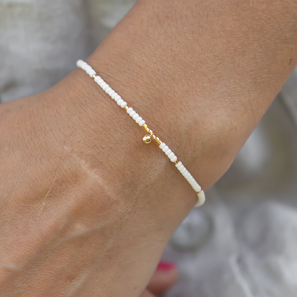 Perlenarmband Luna