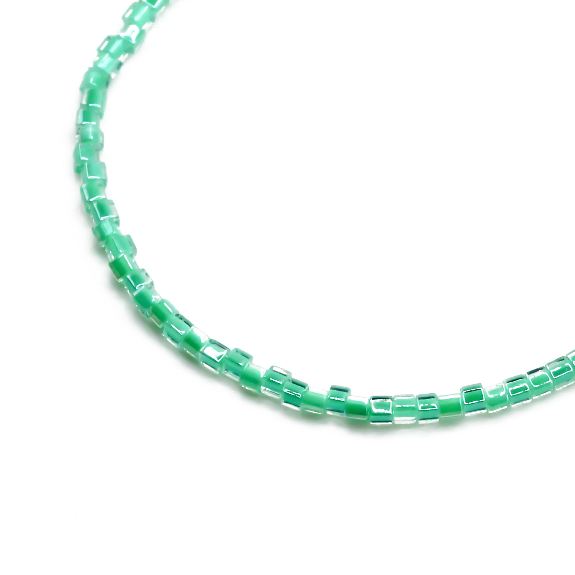 damen Perlen Armband Mintgrün türkis für sommer
