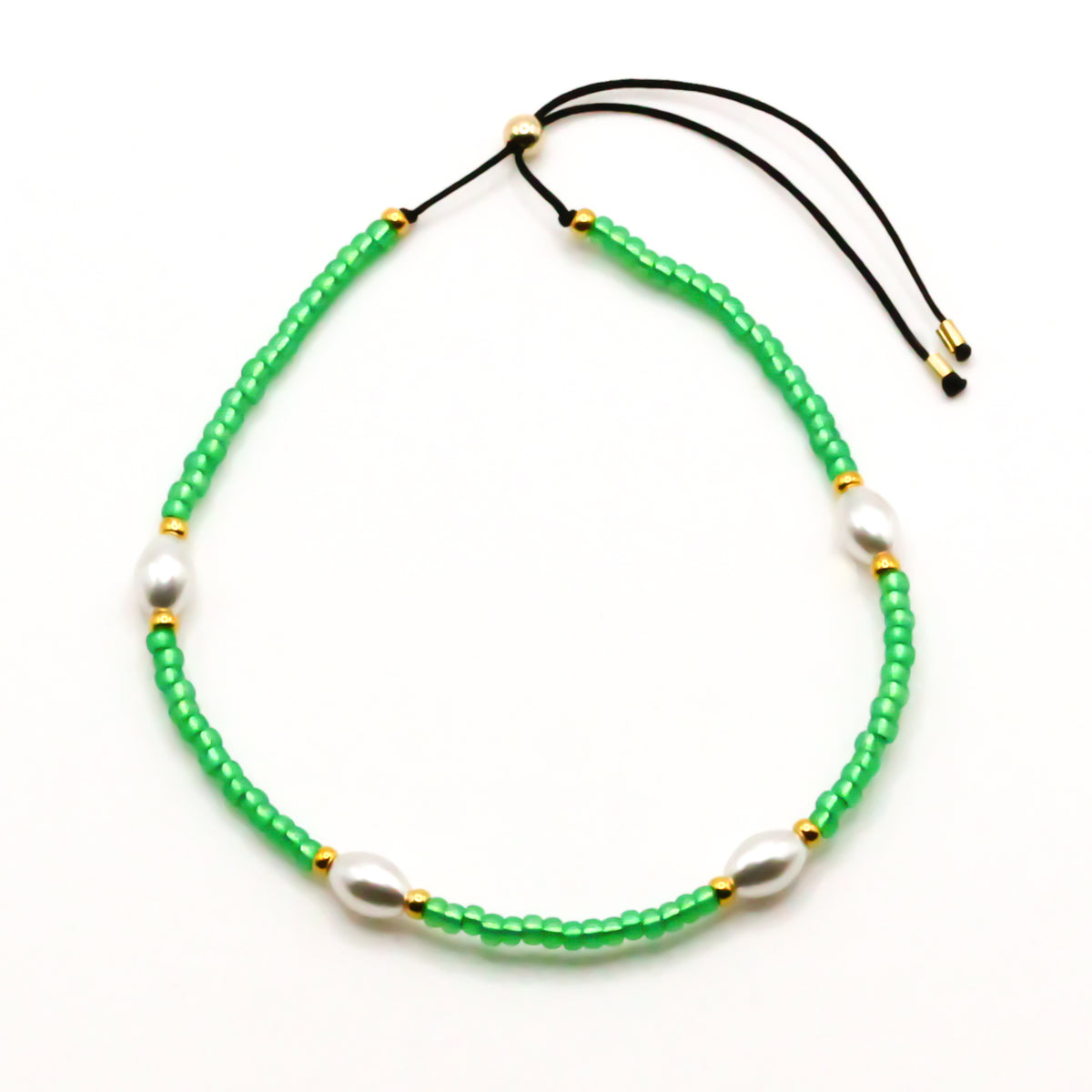 Tila Armbandset Silk Emerald