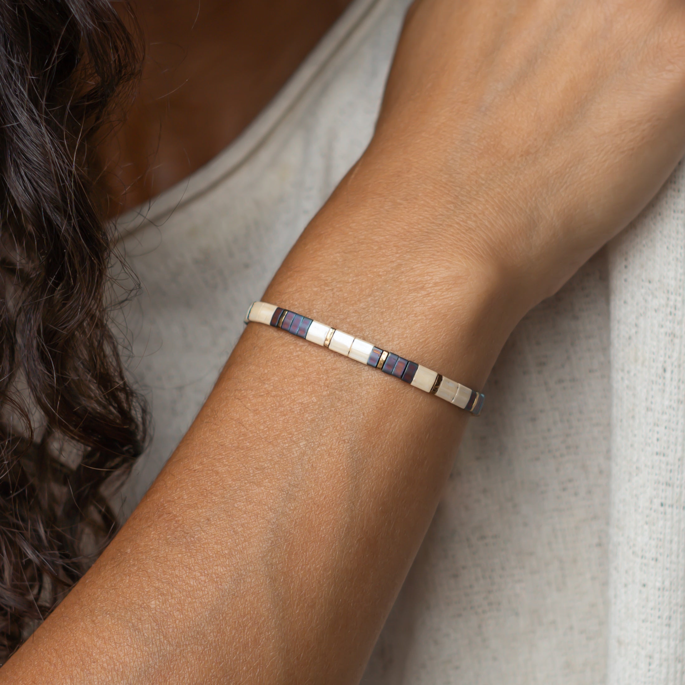 Tila Armband Cashmere Plum