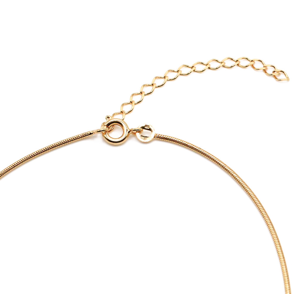 unisex Halskette aus recyceltem Gold