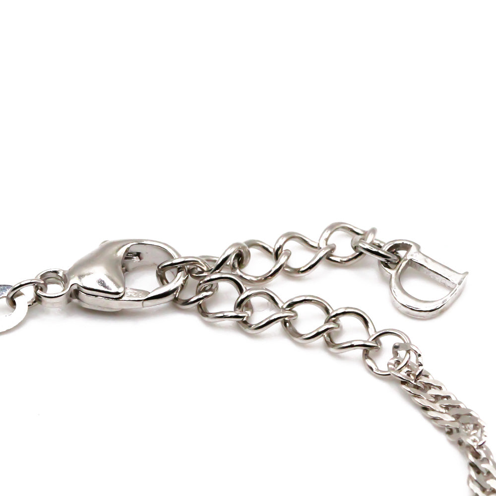 armband aus recyceltem silber