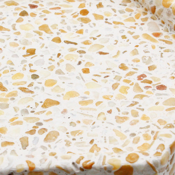 Schmuckablage Set Terrazzo Sand
