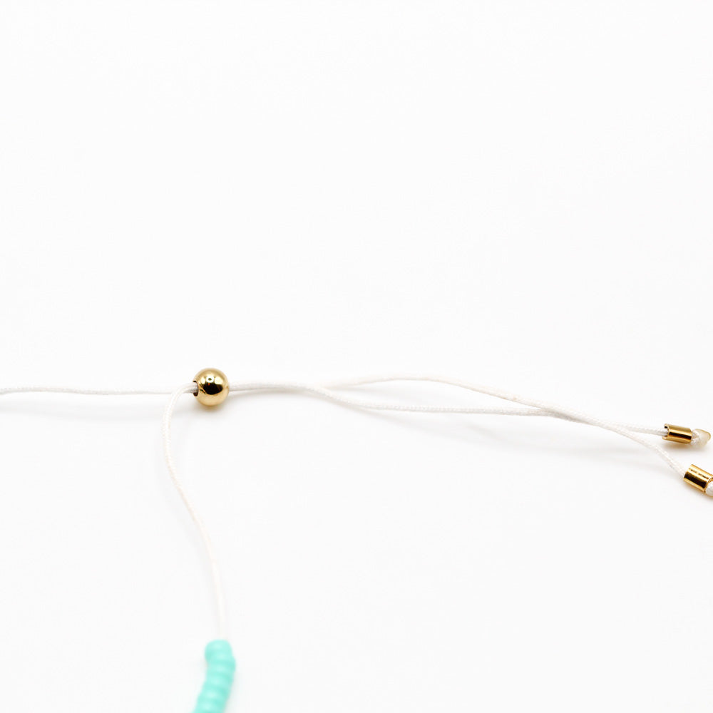 sommer perlenarmband 