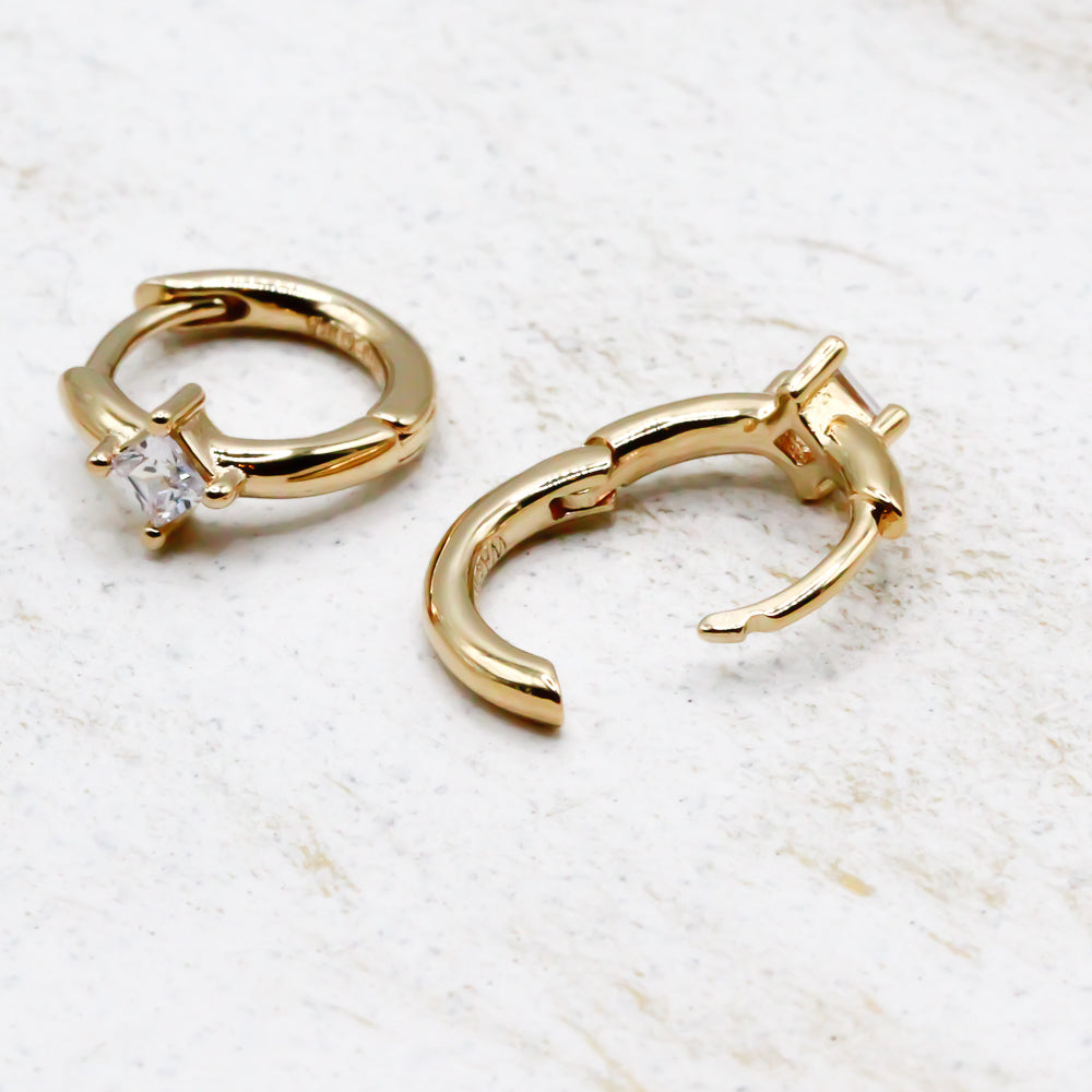 Wasserfeste Ohrringe Gold