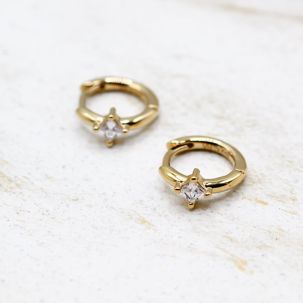 Wasserfeste Ohrringe Gold